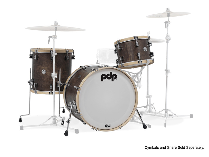 Pacific Drums Concept Maple Classic Series 3-piece Maple Shell Pack With 13" Tom, 16" Floor Tom, And 22" Bass Drum