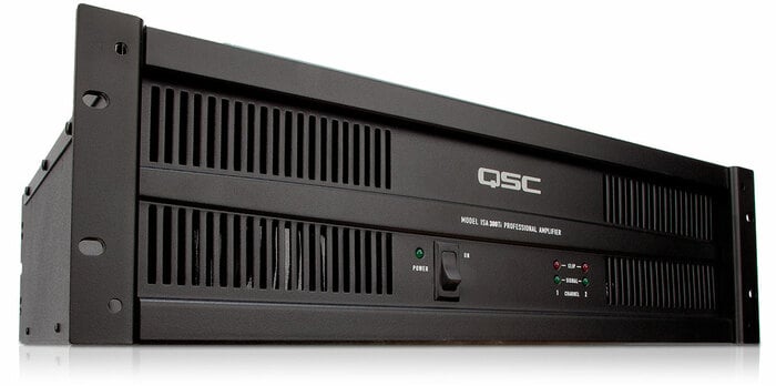QSC ISA300Ti 2-Channel Commercial Power Amplifier, 300W At 70V