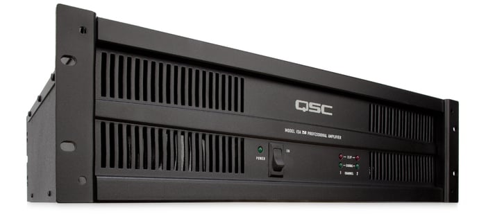 QSC ISA 750 2-Channel Power Amplifier, 650W At 4 Ohms