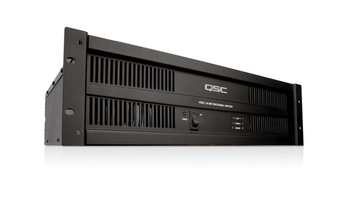 QSC ISA 280 2-Channel Power Amplifier, 280W Per Channel At 4 Ohms