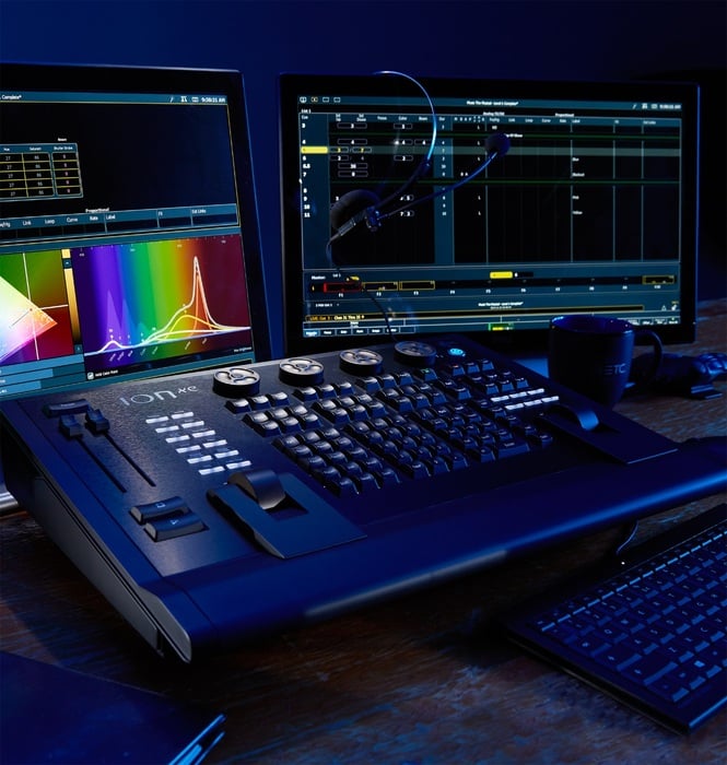 Etc Ion Xe Console Lighting Control With 2048 Outputs Etc Ion Xe Console Lighting Control With 2048 Outputs