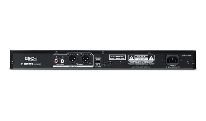 Denon Professional DN-300C MKII CD / Media Player With Tempo Control