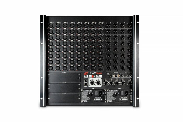 Allen & Heath dLive DM64 S-Class MixRack With 64-Inputs And 32-Outputs