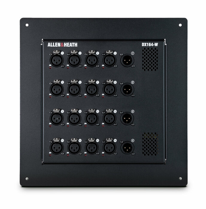 Allen & Heath DX164-W 16 XLR Input X 4 XLR Output Wall Mount DX Expander