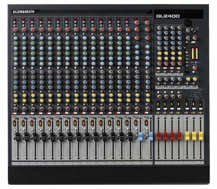 Allen & Heath GL2400-16 16-Input Live Console Mixer