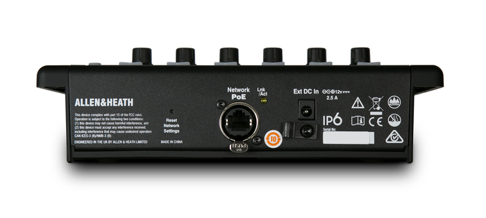 Allen & Heath IP-6 DLive Remote Controller With 6 Rotary Encoders