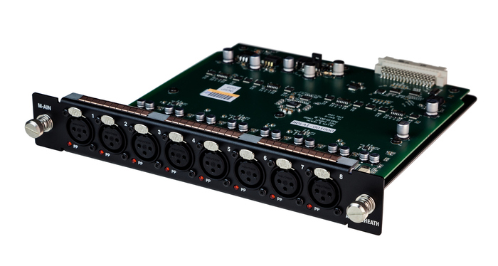 Allen & Heath M-DL-AIN-A DLive 8-Channel Mic Input Module For DX-32