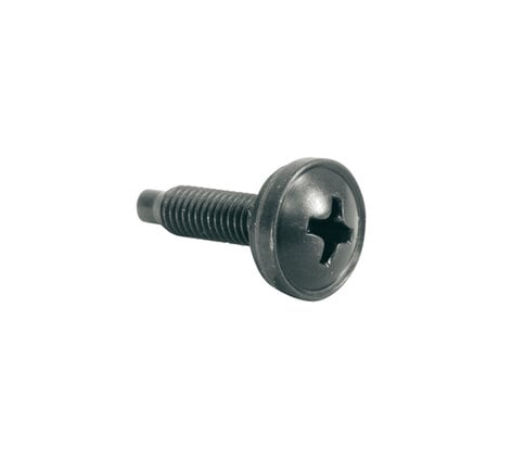 Middle Atlantic HW100 Trim-Head Phillips Screws With Washers In Poly Bag, 100 Pack