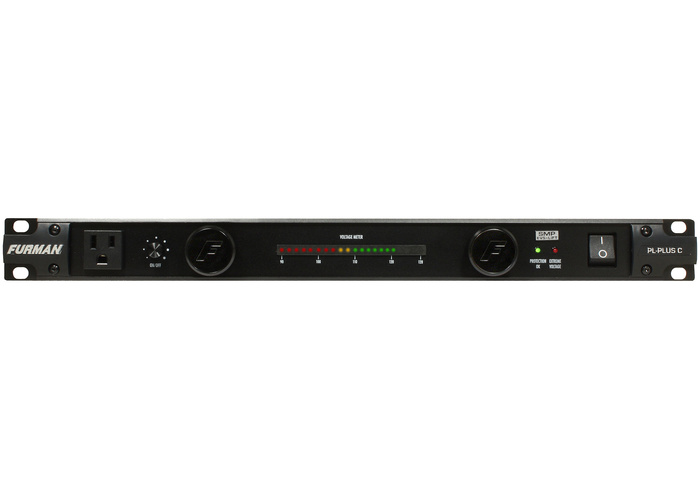 Furman PL-PLUS-C 15A Power Conditioner With Pull-Out Lights And Voltmeter