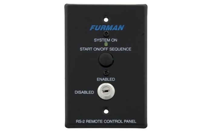 Furman RS-2 Momentary-Contact Remote System Control Switch Panel