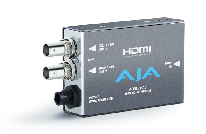 AJA HA5 HDMI To SD/HD-SDI Video And Audio Converter