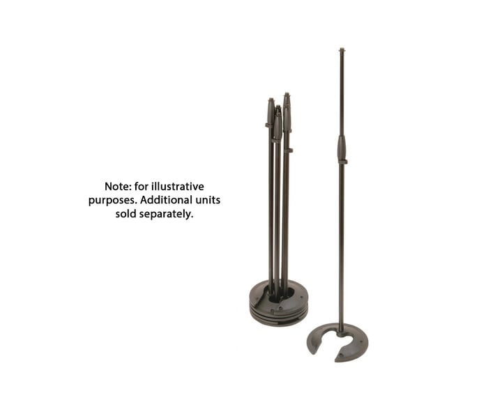 On-Stage MS7325 34-61" Stackable Base Microphone Stand