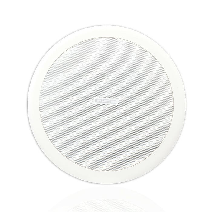 Qsc Ac C6t 6 5 2 Way Ceiling Speaker 70 100v With C Ring And