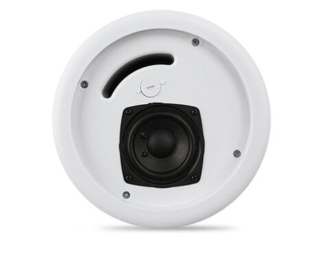 QSC AC-C2T 2.5" Full Range Ceiling Speaker, 70/100V With C-ring And Rails