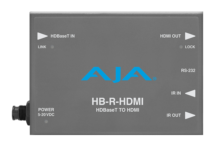 AJA HB-R-HDMI HDBaseT To HDMI Mini-Converter