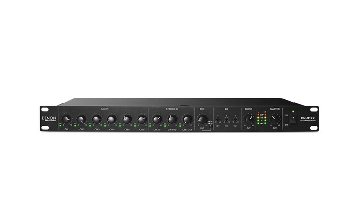 Denon Professional DN-312X 12-Channel Line Mixer With Priority