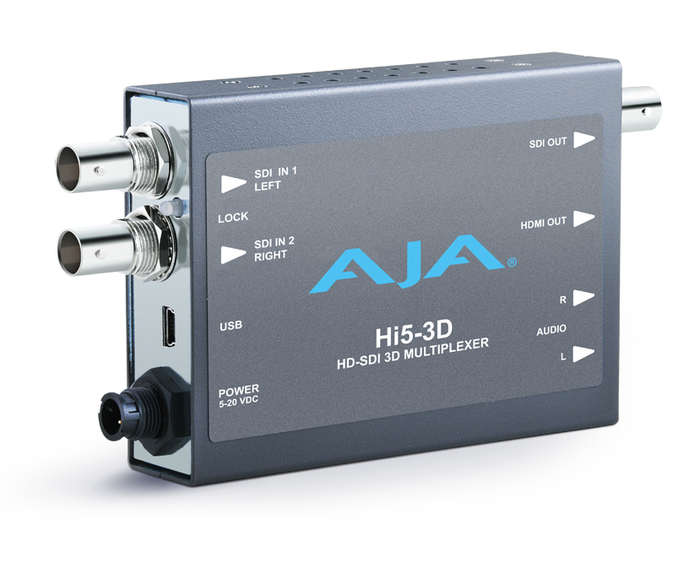 AJA HI5-3D Dual HD-SDI To 3D Multiplexer