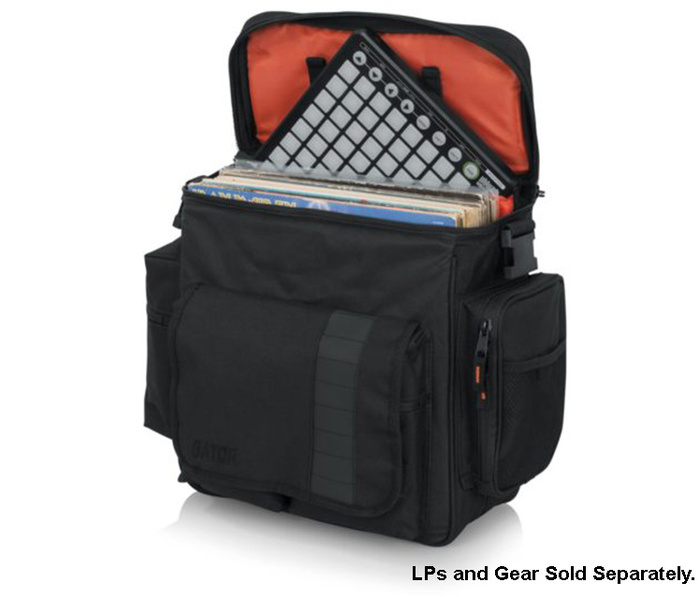 Gator G-CLUB-DJ BAG DJ Bag For LP's And Serato Interface