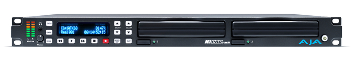 AJA KI-PRO-RACK HD/SD File Based 1RU Recorder And Player