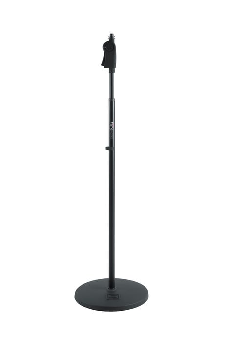 Gator GFW-MIC-1201 12" Round Base Microphone Stand With One-Handed Clutch