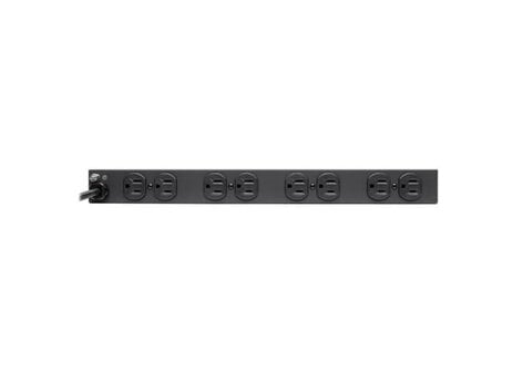 Tripp Lite DRS-1215 14-Outlet Economy Network Server Surge Protector, 15' Cord, 1 Rack Unit