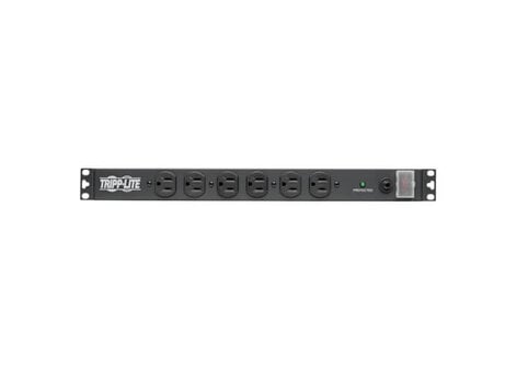 Tripp Lite DRS-1215 14-Outlet Economy Network Server Surge Protector, 15' Cord, 1 Rack Unit