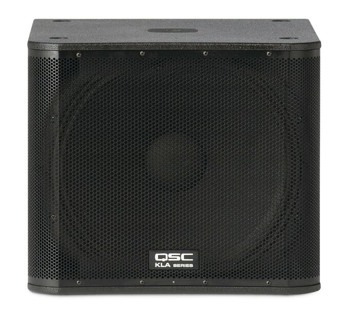 QSC KLA181-BK 18" Active Line Array Subwoofer, 1000W