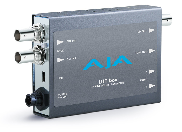 AJA LUT-box In-Line Color Transform Mini Converter