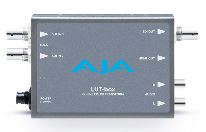 AJA LUT-box In-Line Color Transform Mini Converter