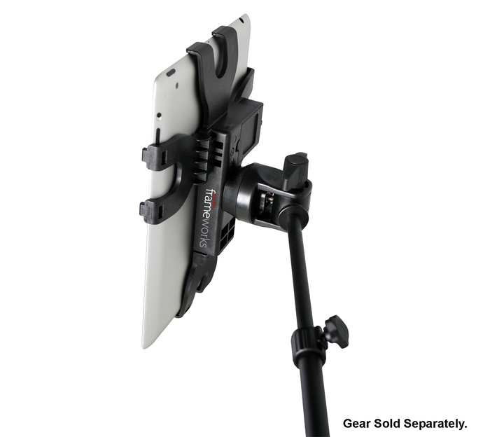 Gator GFW-UTL-TBLTMNT Microphone Stand Tablet Mount