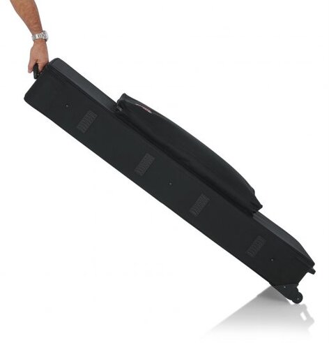 Gator GK-76-SLIM Slim 76-Key Keyboard Case With Wheels