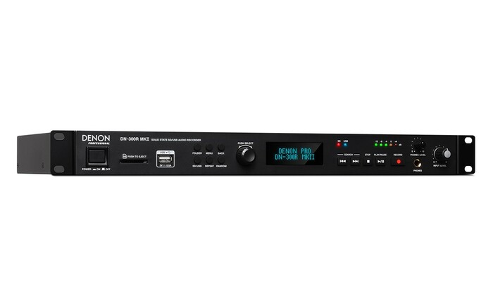 Denon Professional DN-300RMKII Solid-State SD/USB Media Recorder