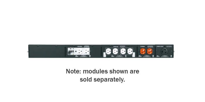Middle Atlantic MPR-6A 56" Modular Power Raceway Chassis Accepts 6 Modules