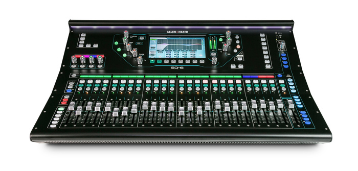 Allen & Heath SQ-6 48-Channel Digital Mixer With 25 Faders
