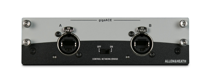 Allen & Heath gigaACE Networking Card 128x128 Audio Networking Card For DLive And Avantis, 96kHz