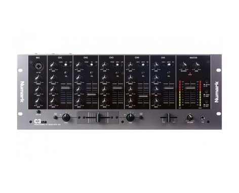 Numark C3USB 5-Channel Rackmount USB-Enable DJ Mixer With 3-Band EQ