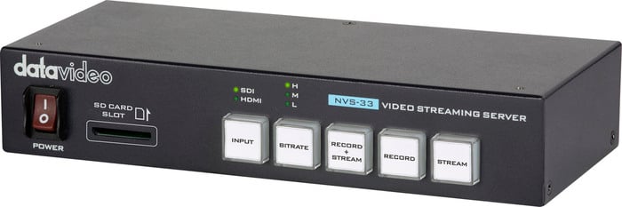 Datavideo NVS-33 H.264 Video Streaming Encoder And MP4 Recorder