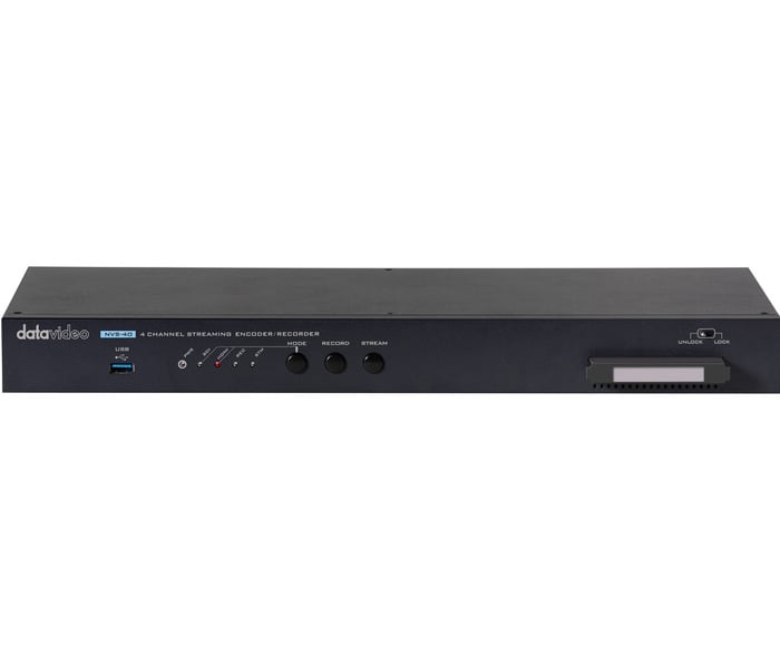 Datavideo NVS-40 4 Channel Streaming Encoder / Recorder