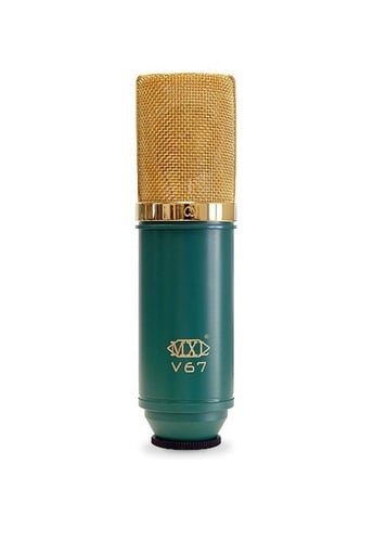 MXL V67G 1" Cardioid Microphone With Gold Grill (30-20kHz)