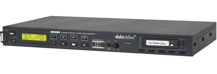 Datavideo HDR-70 Rackmountable HDD Recorder For SD/HD-SDI With Removable Drive Enclosure
