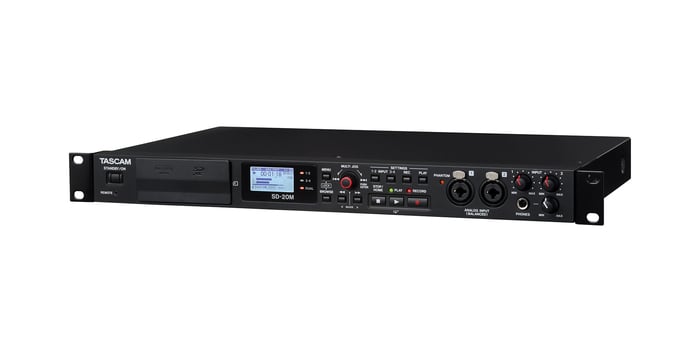Tascam SD-20M 4-Track Solid State Recorder With Microphone Inputs
