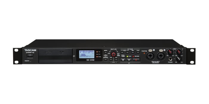 Tascam SD-20M 4-Track Solid State Recorder With Microphone Inputs