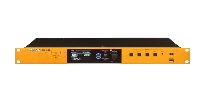 Tascam CG-1800 Master Clock Generator With Video I/O