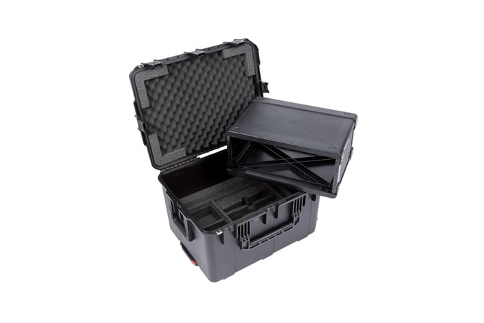 SKB 3I-231714WMC Waterproof Molded Case For 4x Wireless With 4U Fly Rack With