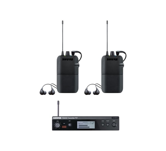 Shure P3TR112TW PSM300 Twin Pack