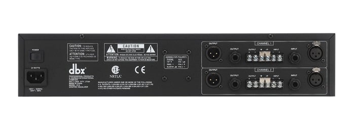 DBX 1215 2-Channel 15-Band Graphic Equalizer
