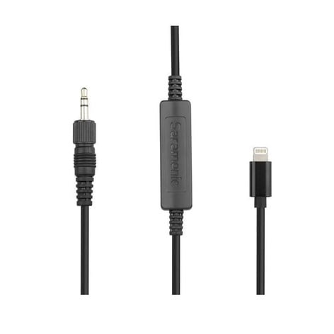 Saramonic LC-C35 Locking 1/8" TRS M-Apple Certified Lightning Input Cable For Recording