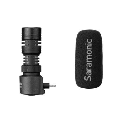 Saramonic SMARTMIC+DI Compact Directional Microphone With Lightning Connector