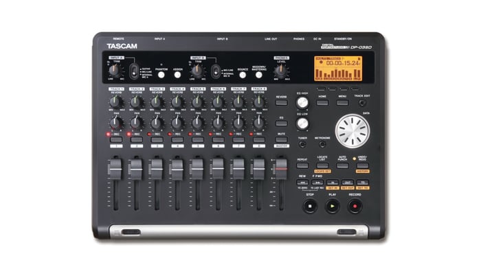 Tascam DP-03SD 8-Track Digital PortaStudio Audio Recorder