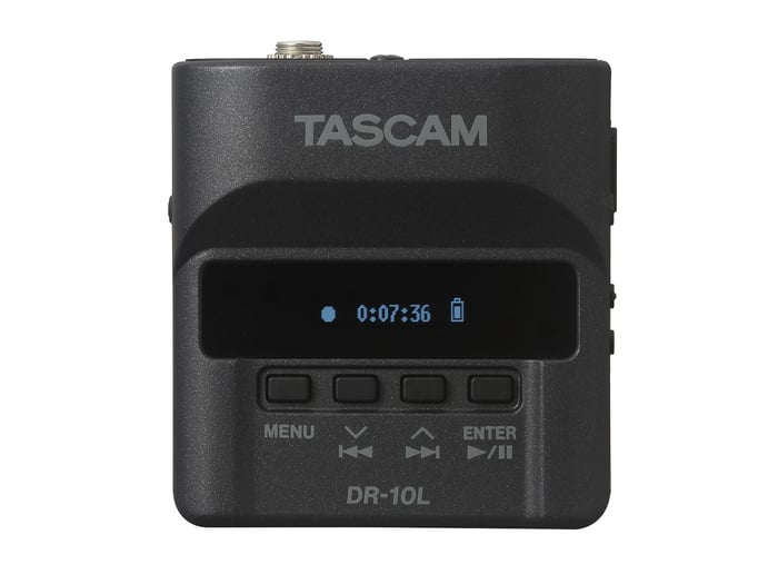 Tascam DR-10L Micro Linear PCM Digital Audio Recorder With Lavalier Mic